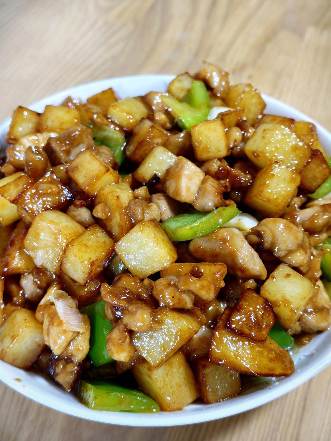 家常炒鸡丁