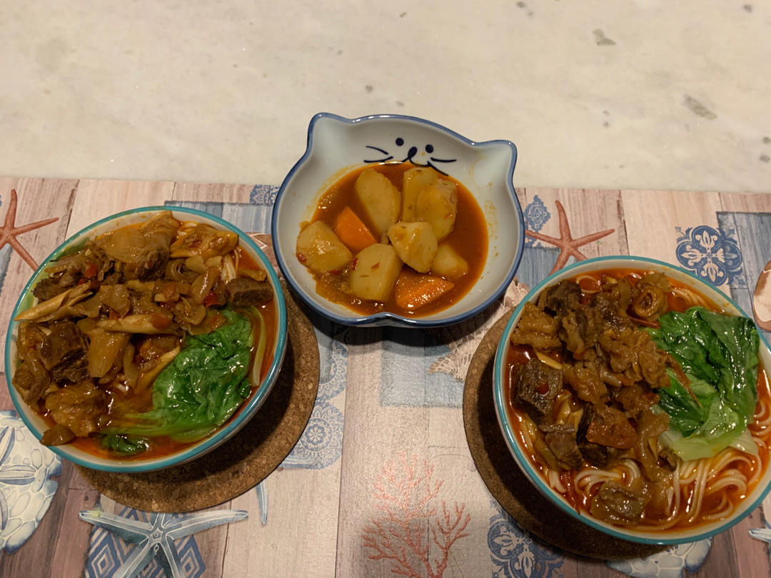 香辣牛肉面
