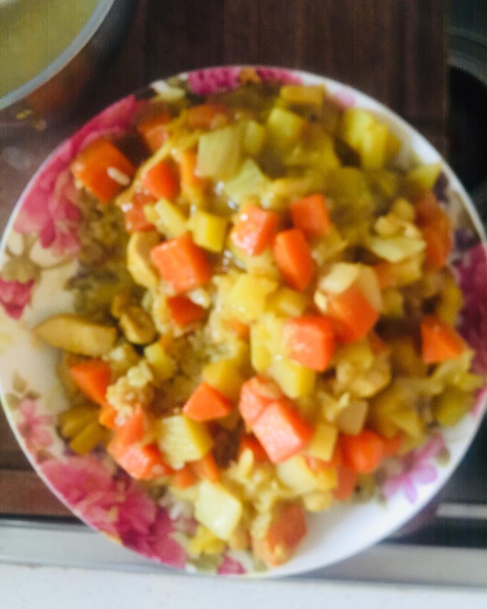 咖喱鸡肉饭