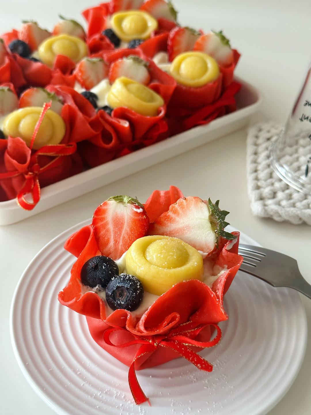 新年福袋蛋糕的做法