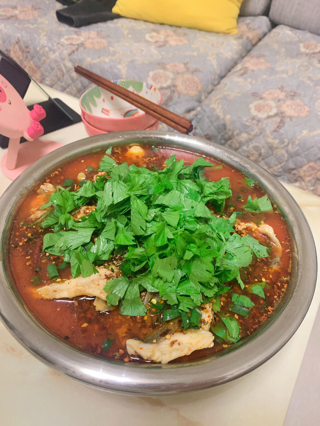 重庆家常麻辣水煮鱼