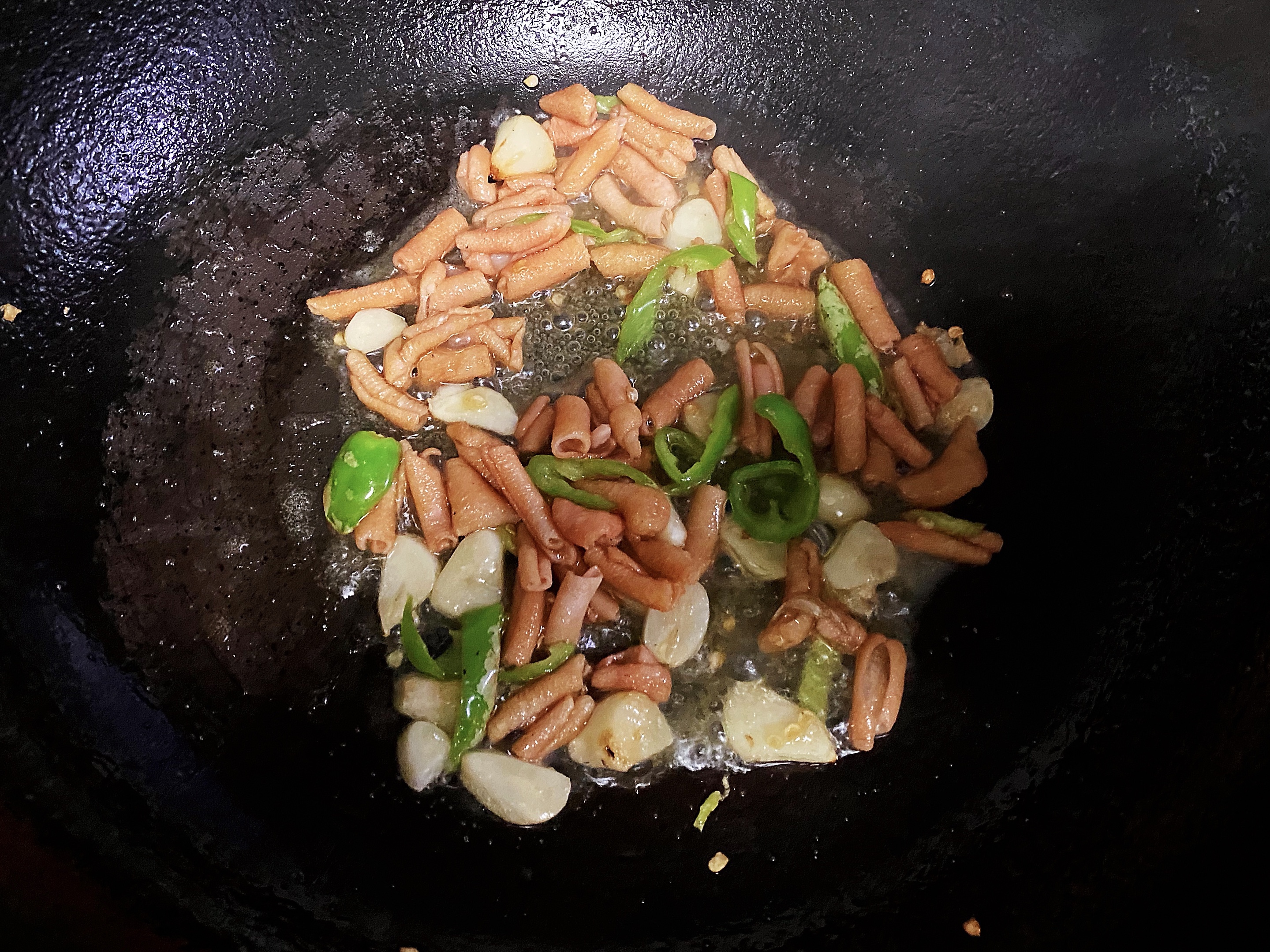 鸭杂豆腐粉丝汤(鸭血、鸭肠、鸭胗、油豆腐)的做法 步骤5