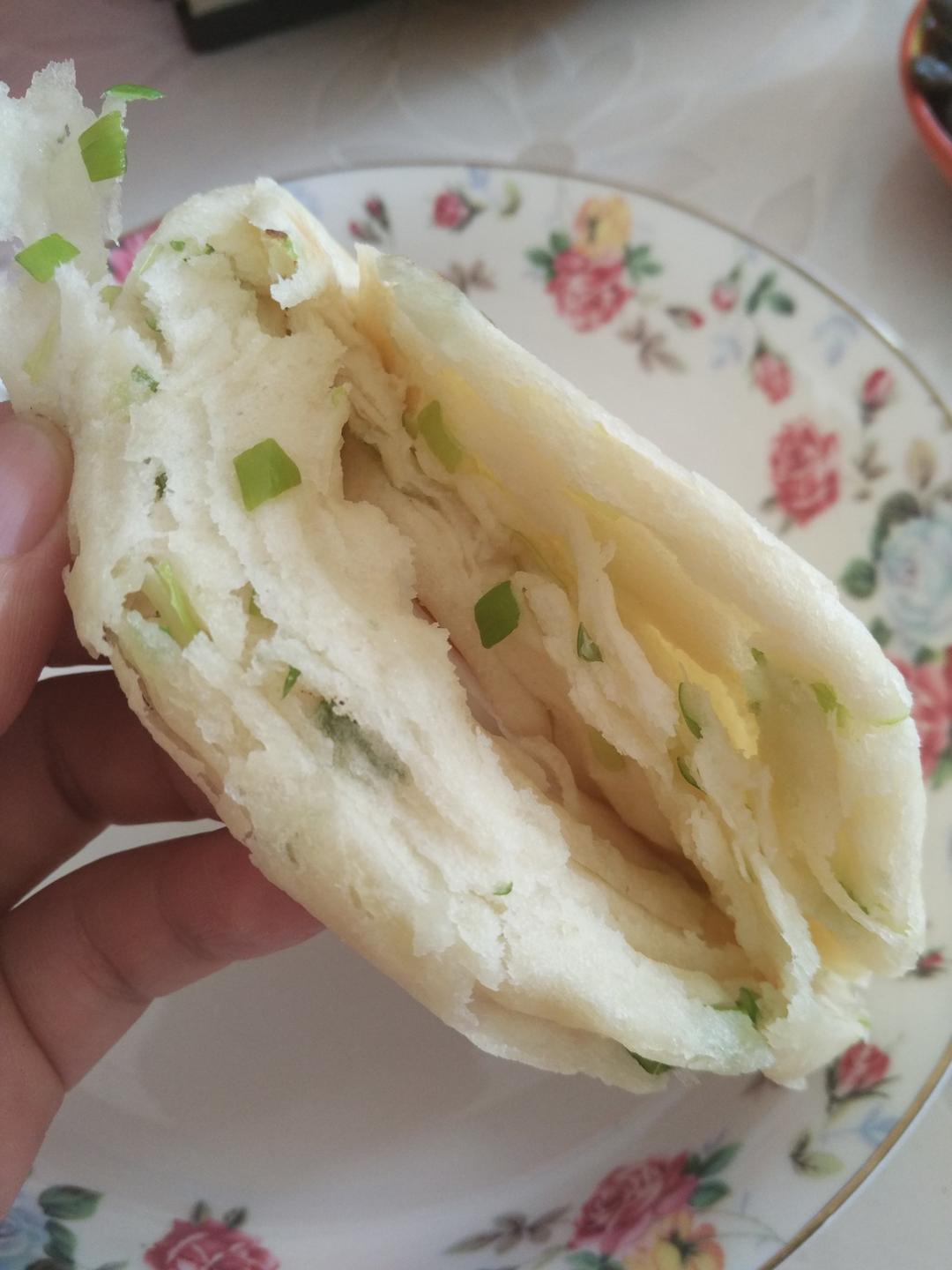 堂妈教你做飘香葱油饼