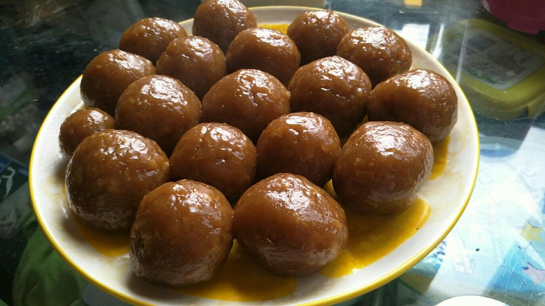 不敢乱吃的吃货做的宁波特色小吃---灰汁团