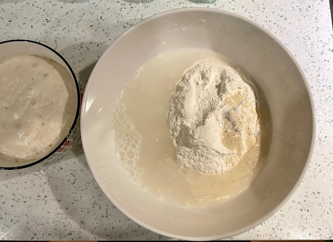 纯奶手撕吐司的做法 步骤1