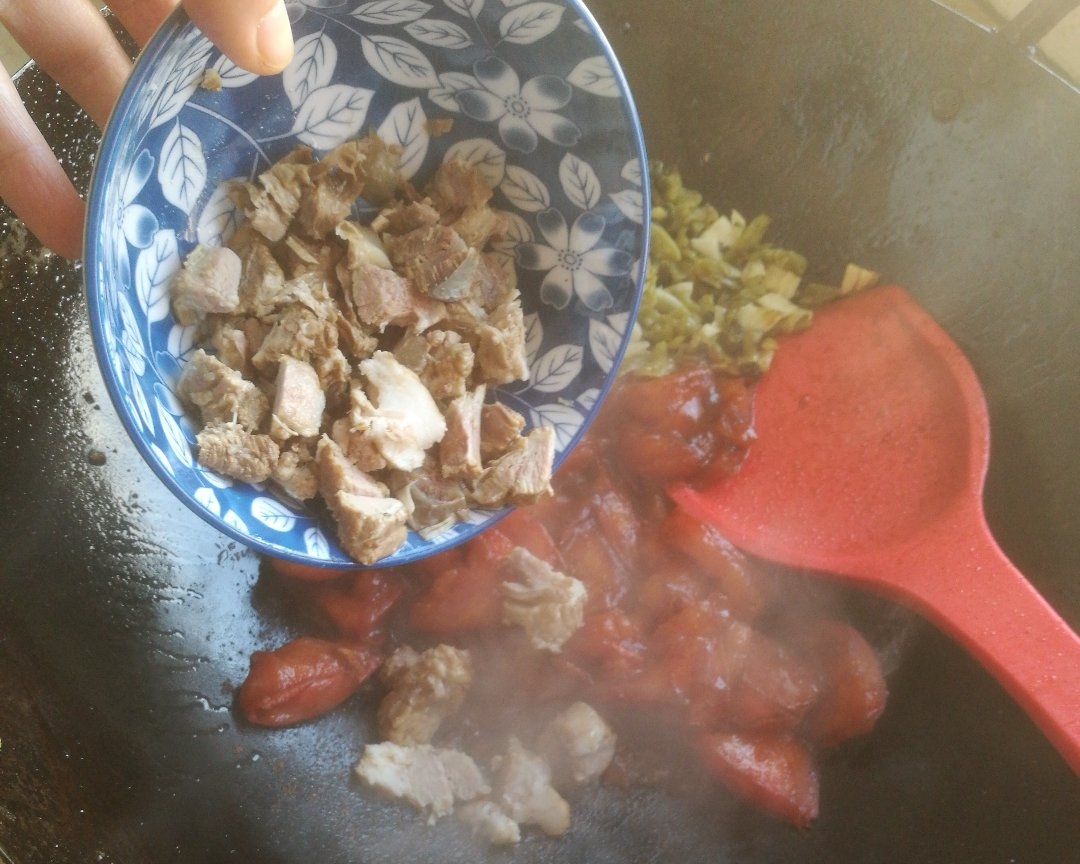 【冬日暖身】酸菜羊肉面片汤（视频详解）的做法 步骤19