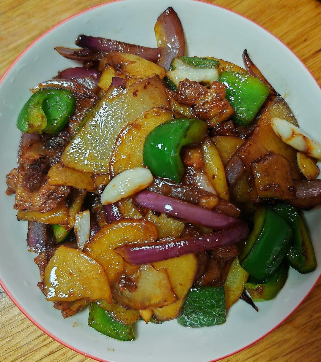 红烧土豆片