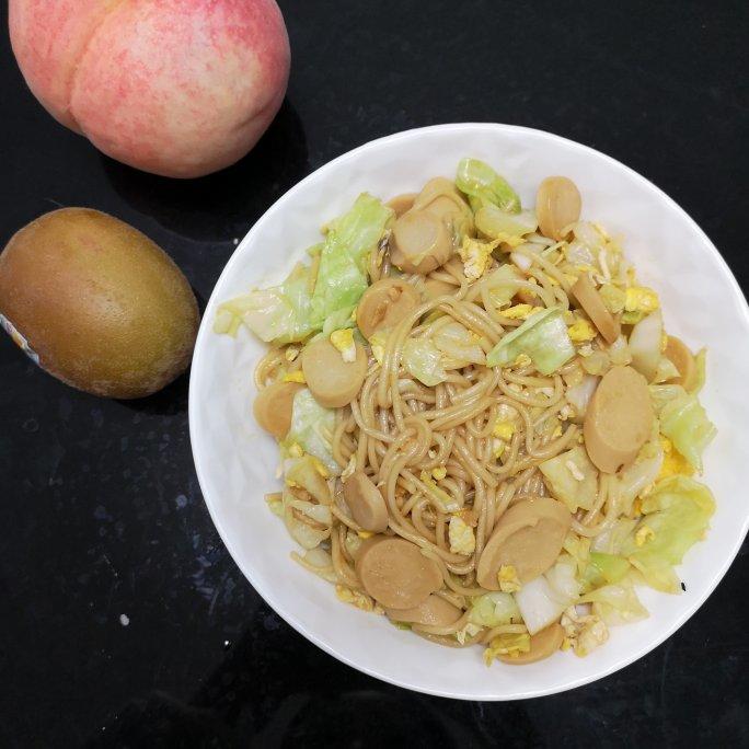 卷心菜炒面
