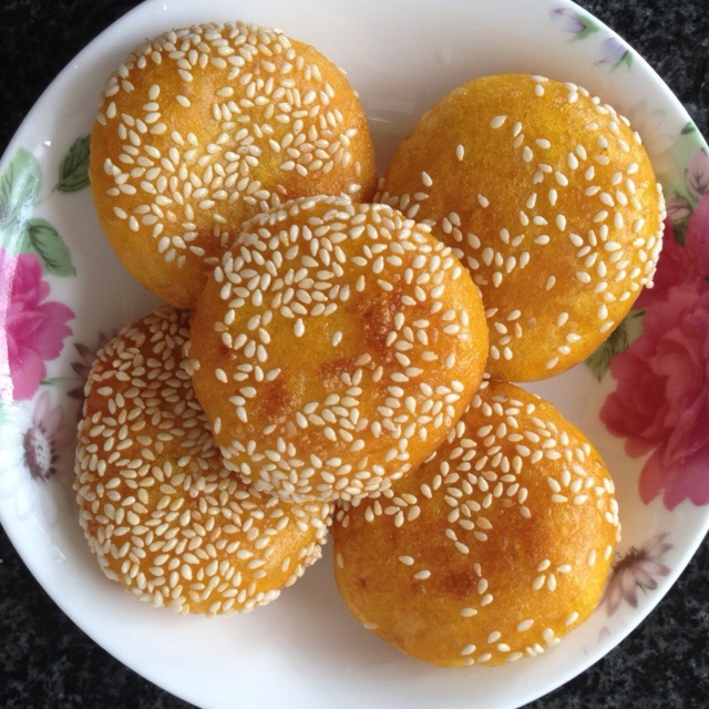 芝香南瓜饼