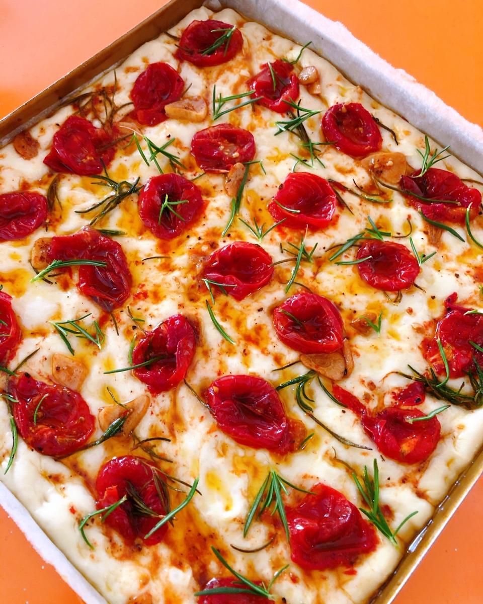 太美腻～油渍番茄佛卡夏