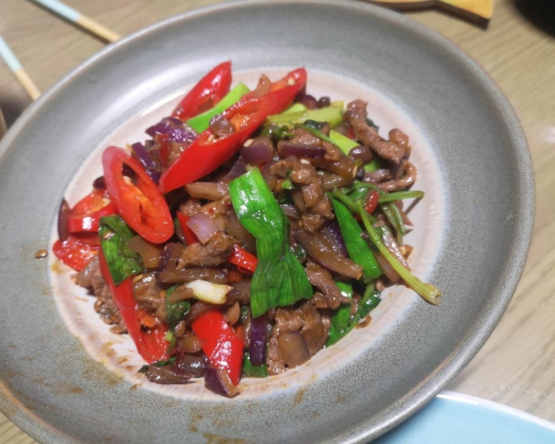 超美味杂炒嫩牛肉