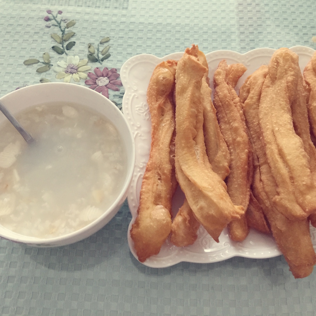 自制油条