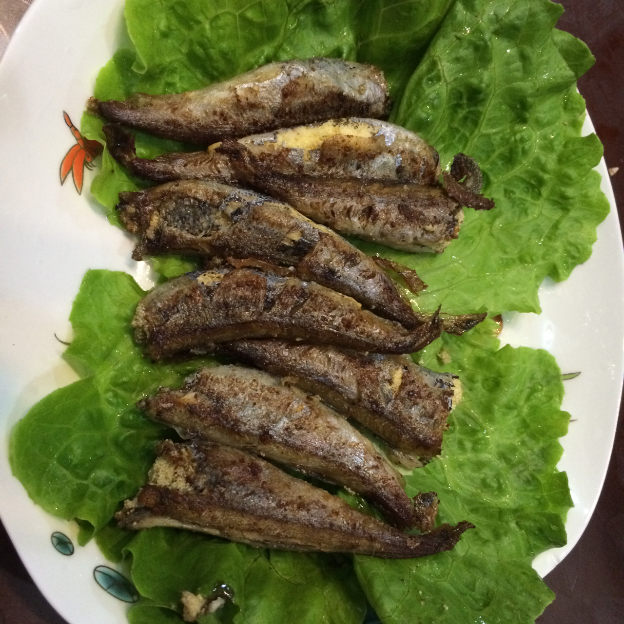 香煎椒盐多春鱼