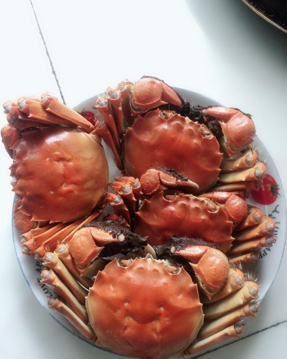 清蒸大闸蟹