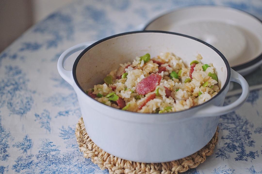铸铁锅版焖米饭
