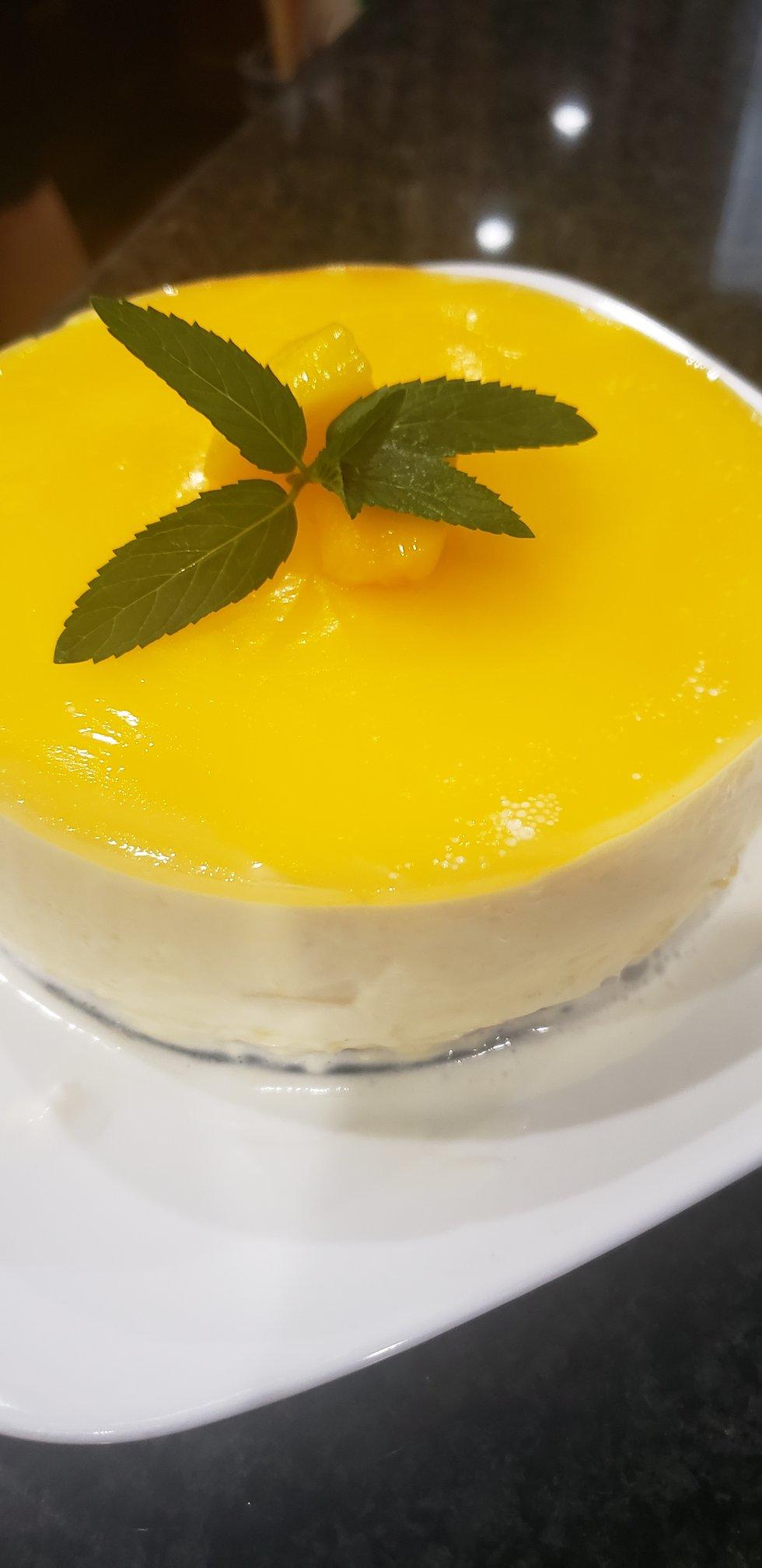 【视频】芒果慕斯（6寸） | 含镜面果胶配方