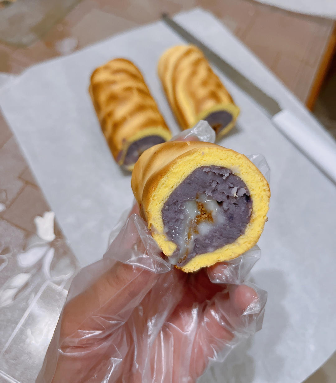 极致口感，每一个口都是浓郁厚重 |「芋泥虎皮卷」