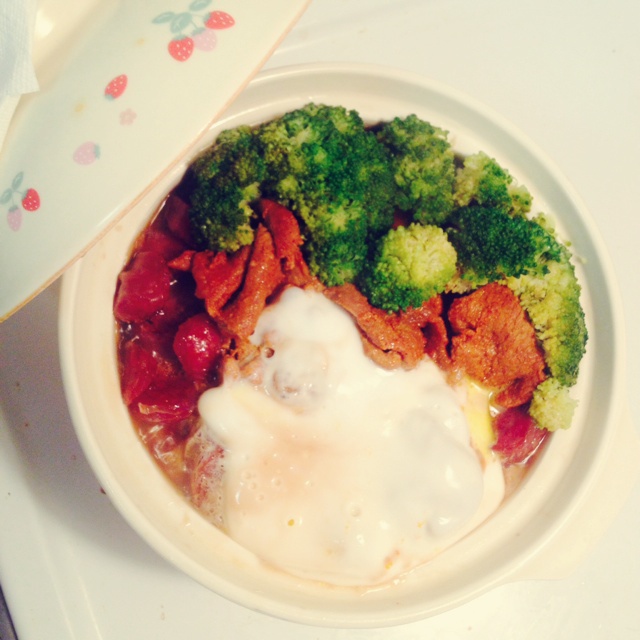 香肠煲仔饭