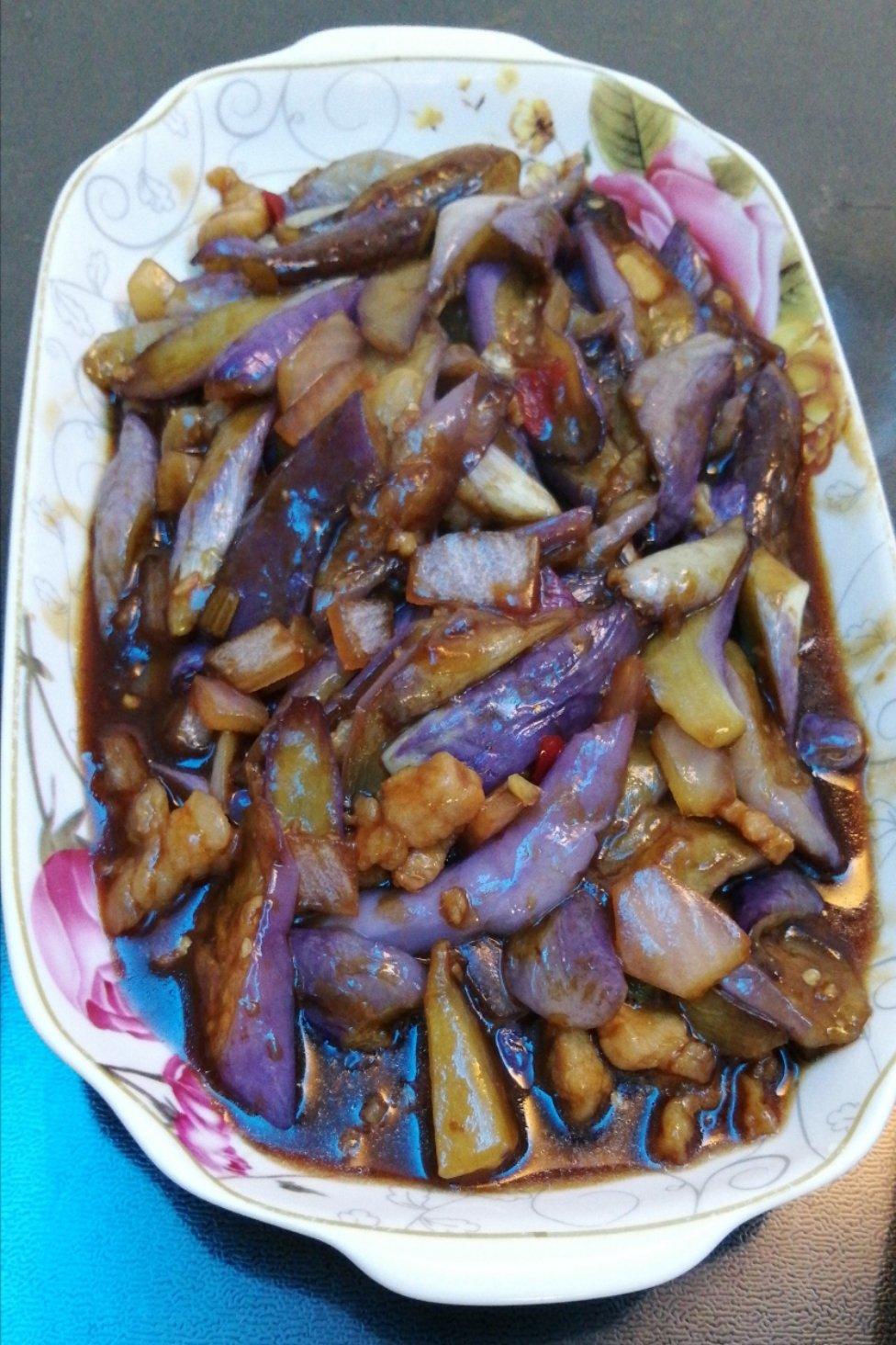 鱼香茄子煲