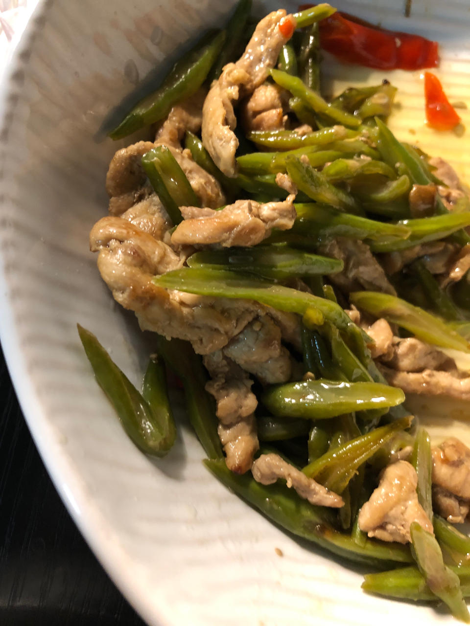 比肉好吃百倍无敌下饭素炒豆角丝