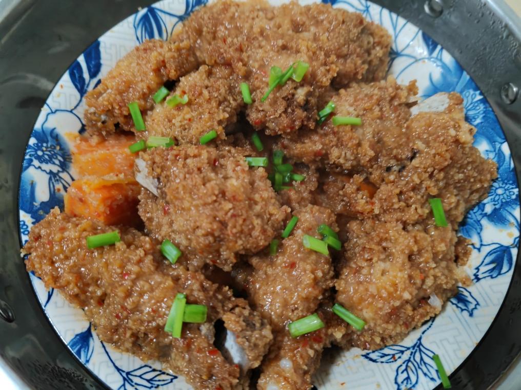 绝绝子！甩饭店几条街的粉蒸肉（粉蒸排骨）