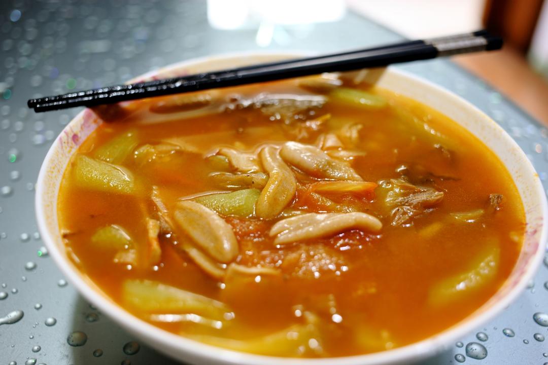 番茄丝瓜面疙瘩