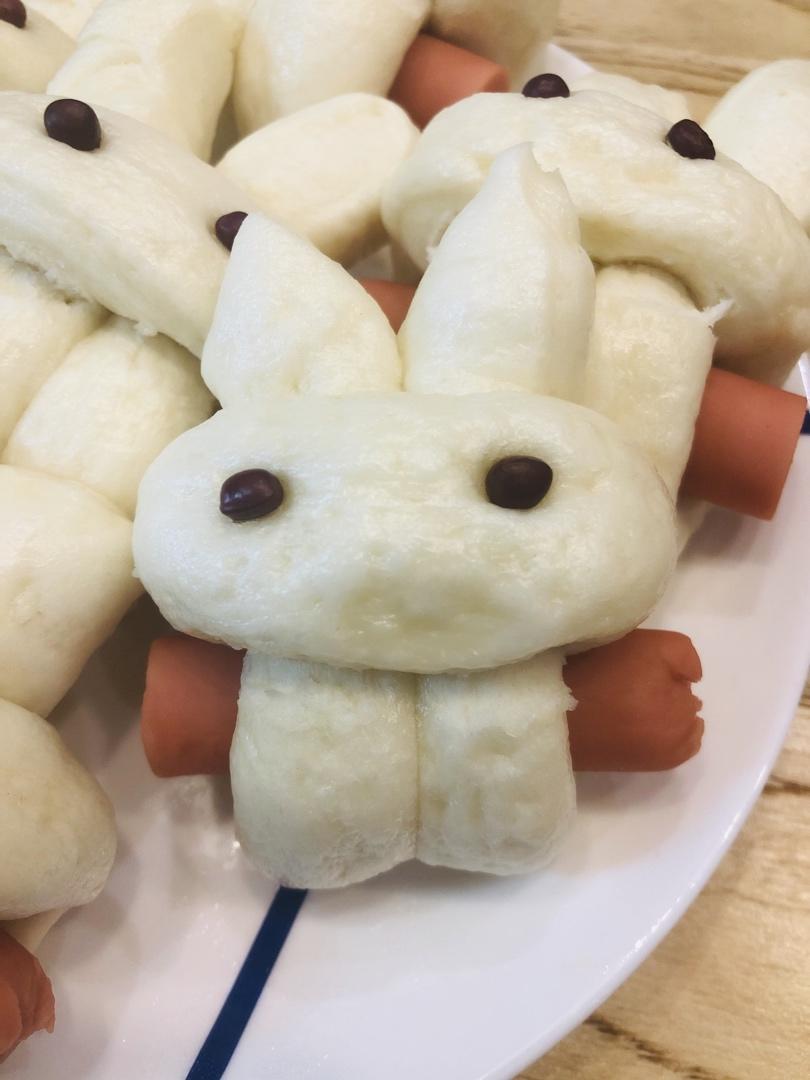 火腿肠兔子馒头卷