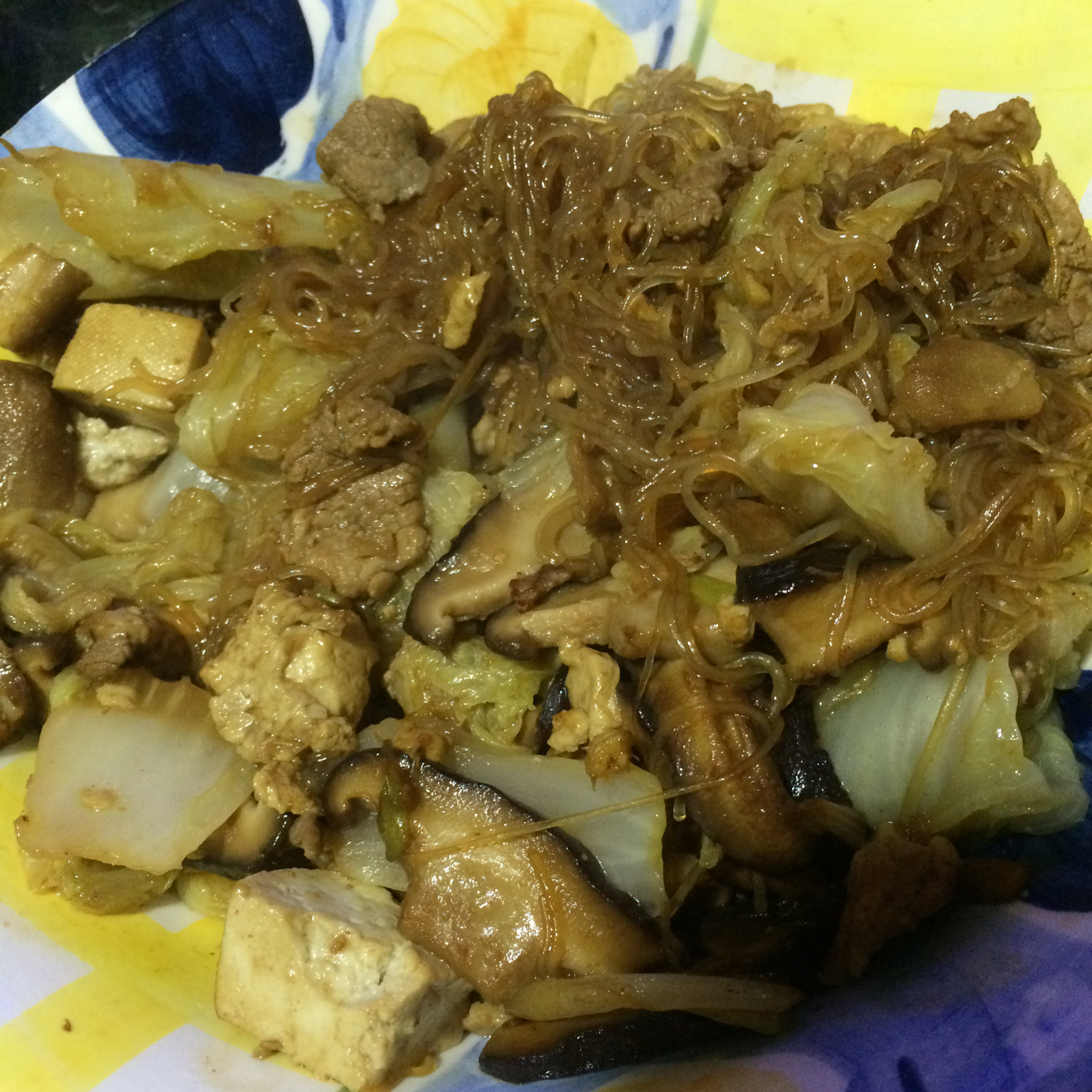 猪肉白菜炖粉条
