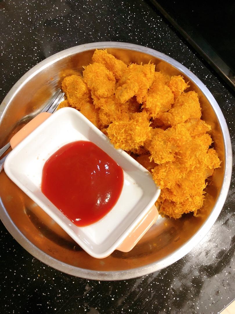 烤箱版鸡米花 | 无需油炸 蒜香味十足