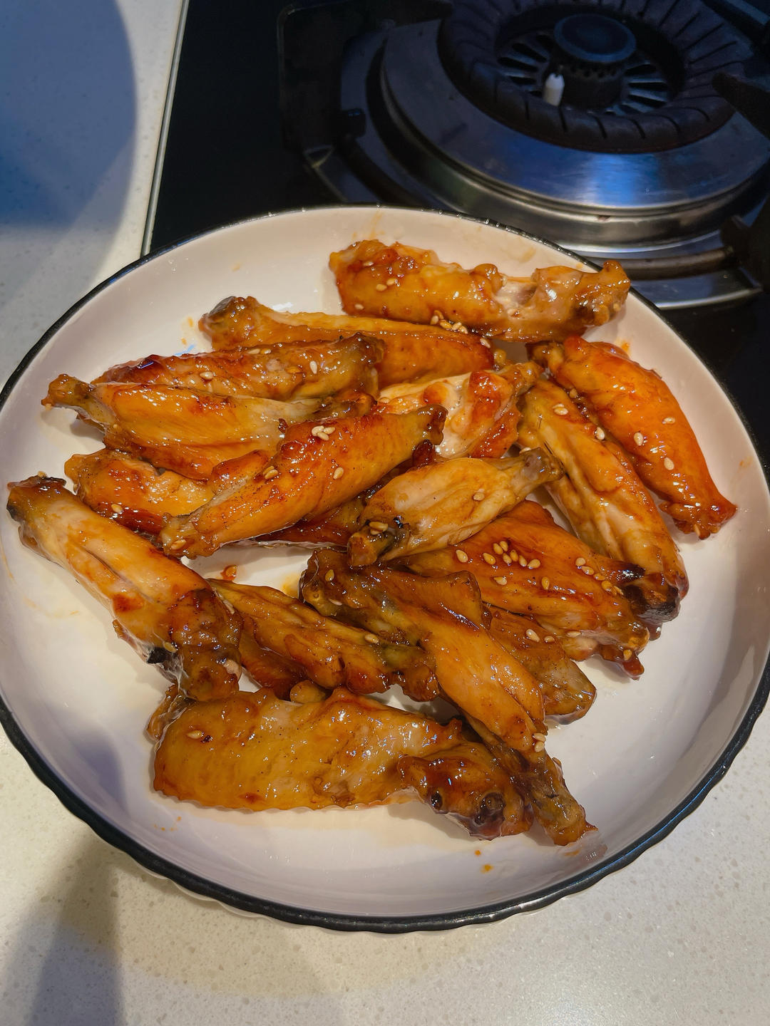蜜汁鸡翅•不需要蜂蜜的蜜汁鸡翅