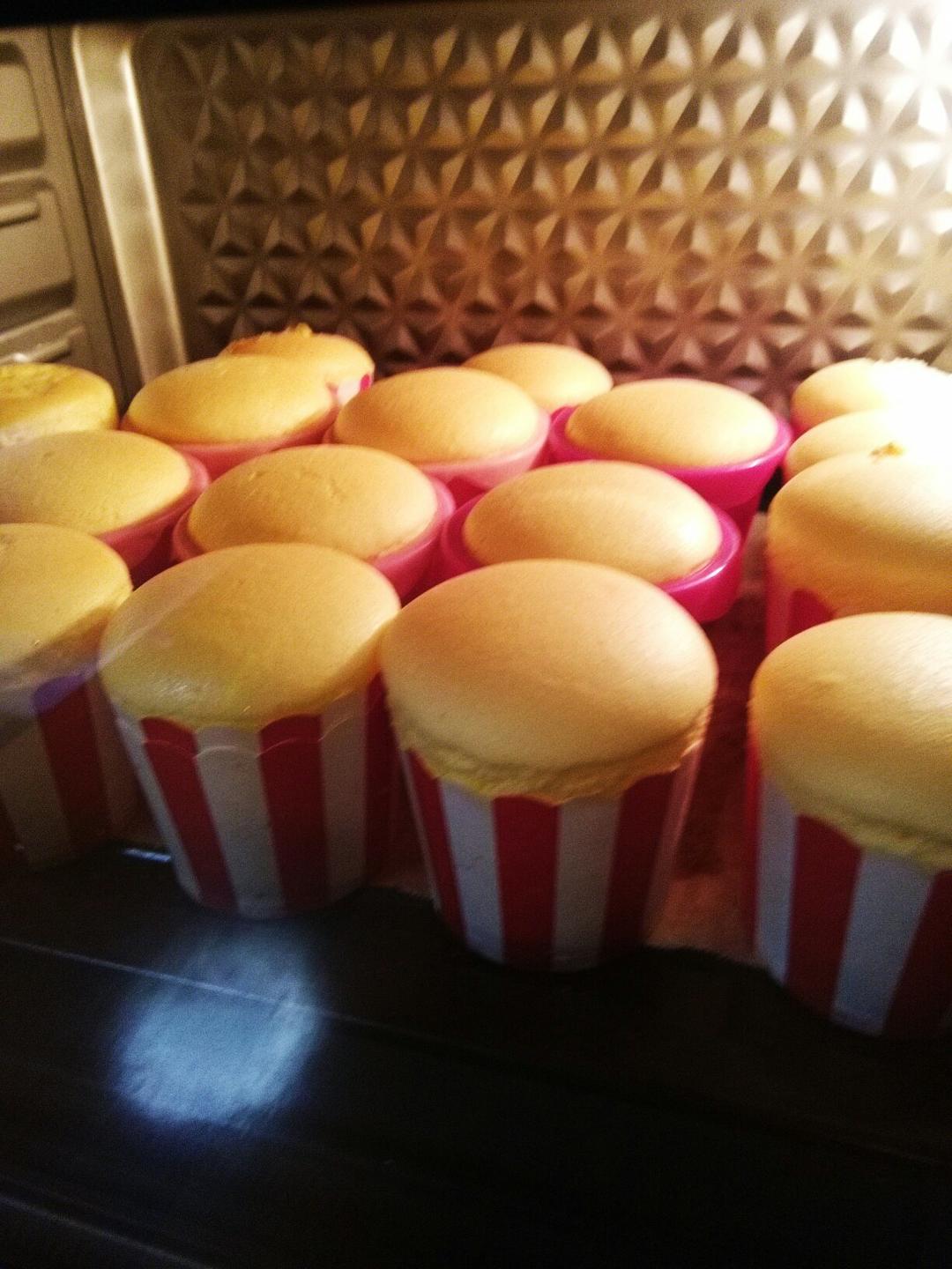 不回缩杯子蛋糕cupcake