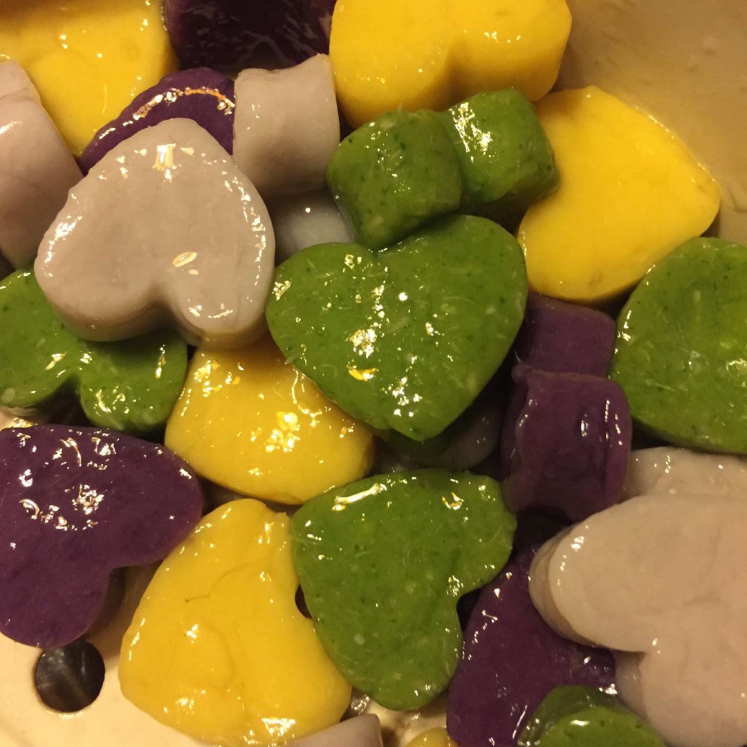 简单到哭详细到爆的薯圆芋圆制作方法的做法