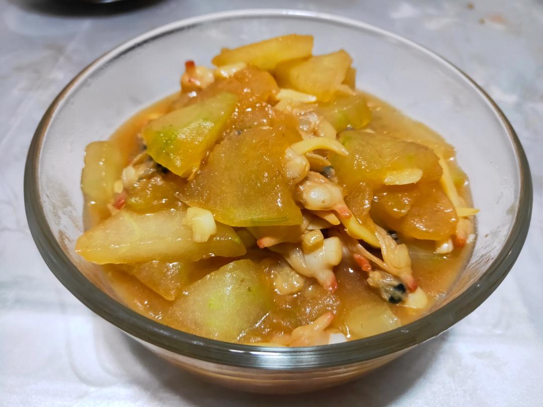 冬瓜蛤蜊鸡蛋汤