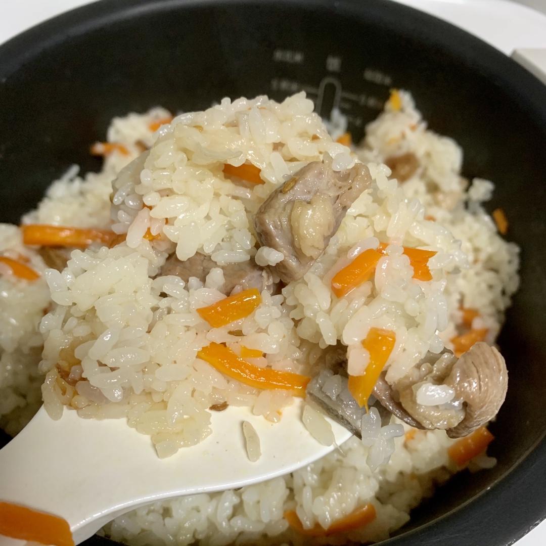 锅炉婆婆做的电饭煲版手抓饭
