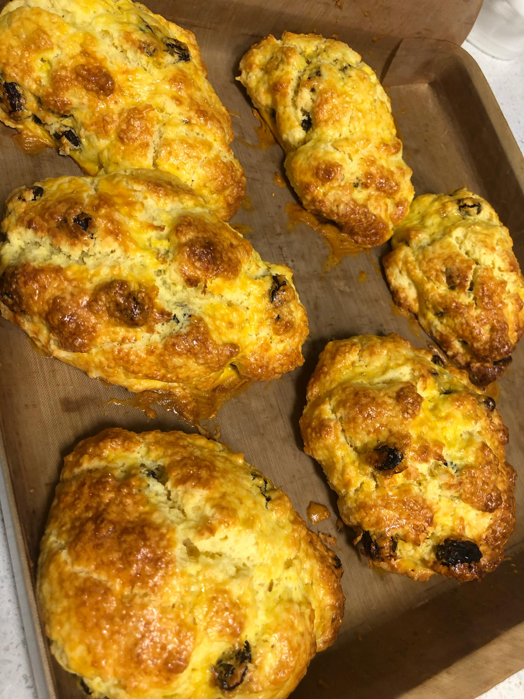 多口味奶油司康