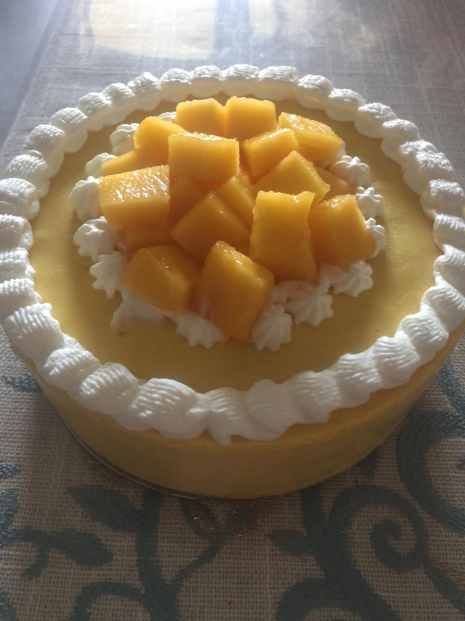 《Tinrry下午茶》教你做芒果流心慕斯（6寸配方）