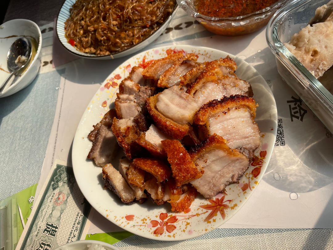 一次就成功的脆皮烧肉