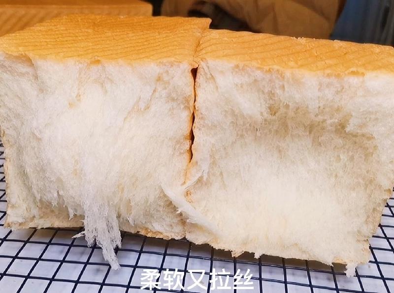 纯奶手撕吐司的做法 步骤1