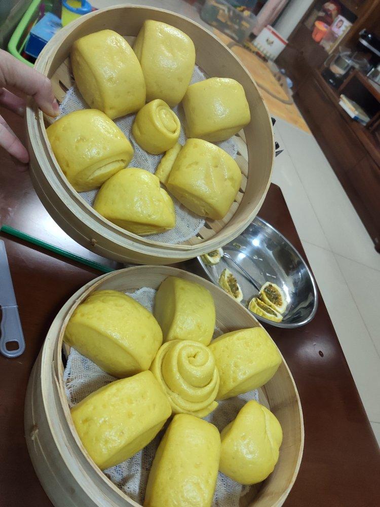 新手也可以--详解如何做出人见人爱、金黄的南瓜馒头