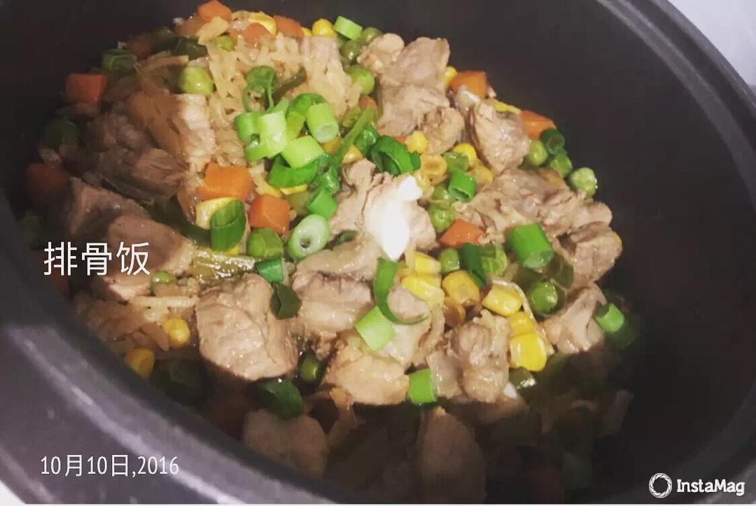 电饭煲排骨饭