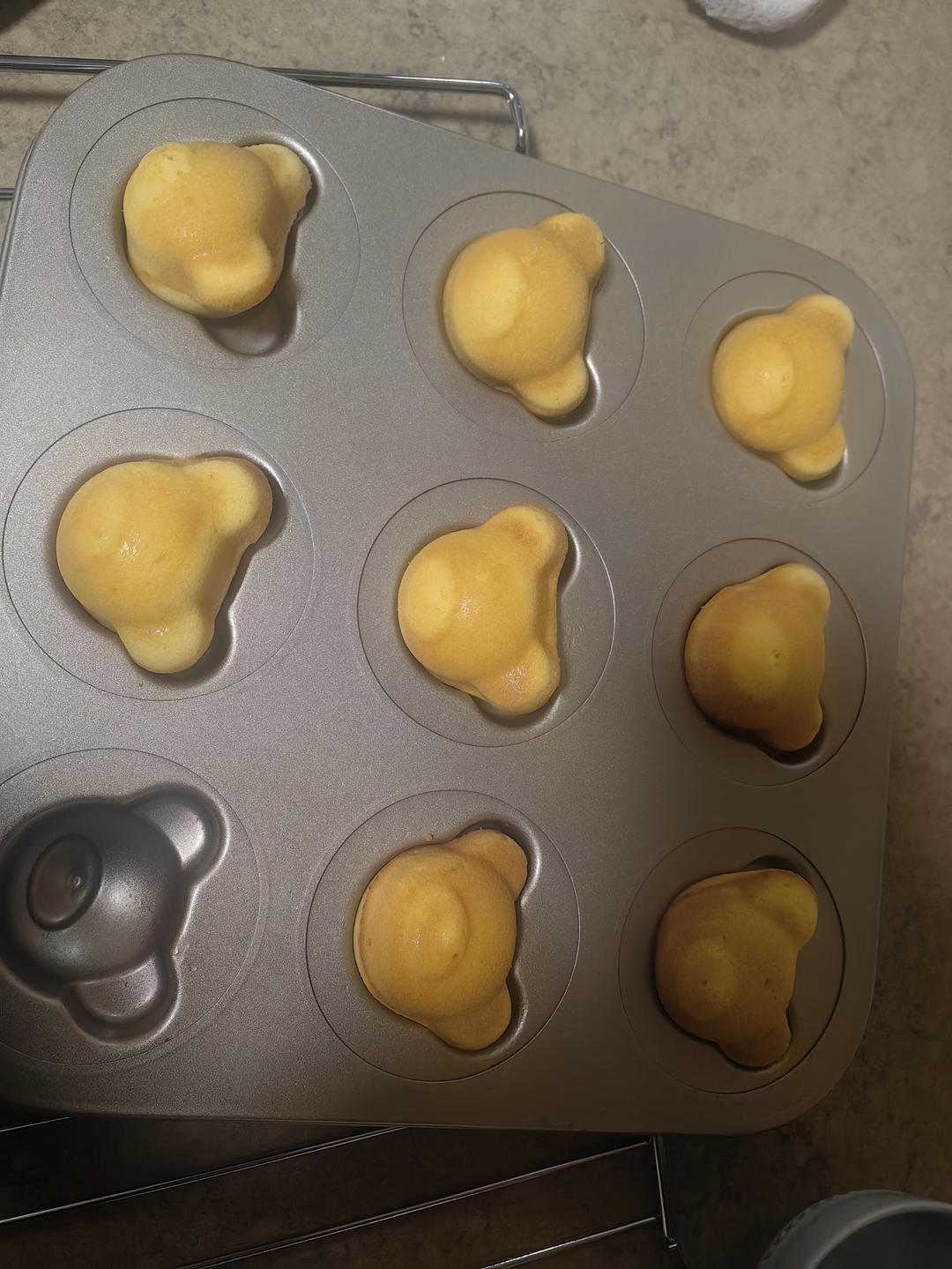 原味玛德琳 小熊模具