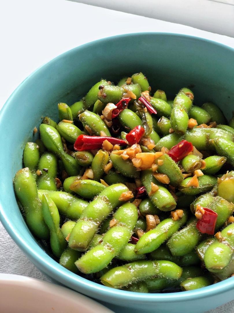 武汉夏夜狂欢菜 | 凉拌毛豆