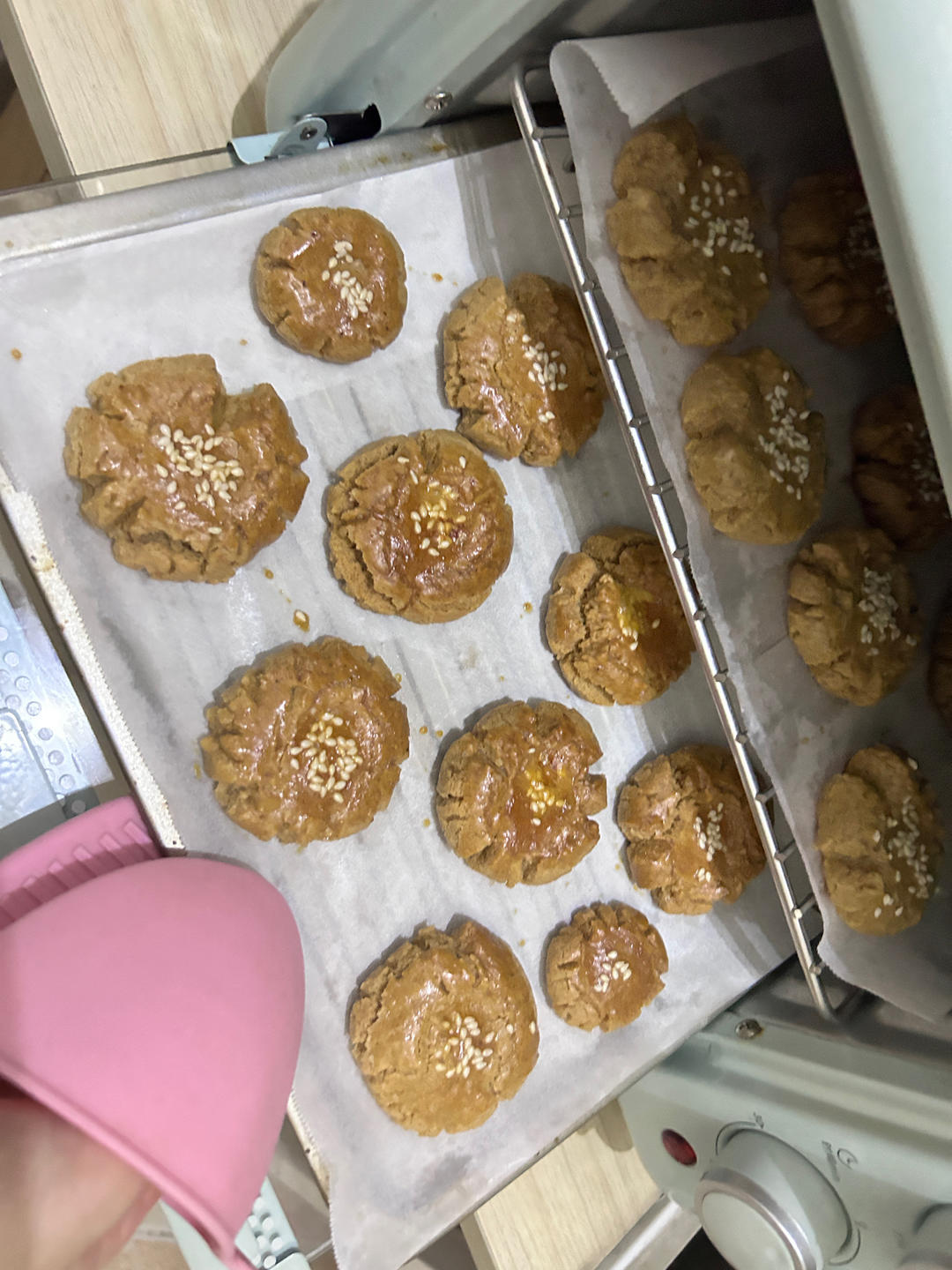 消耗熟黄豆粉～豆面桃酥