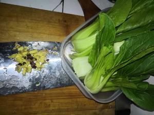 一人食•子姜肉丝 青菜豆腐汤的做法 步骤6