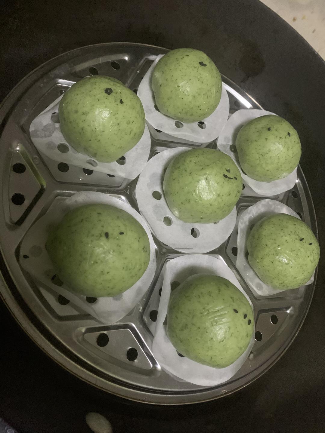 多口味艾草青团