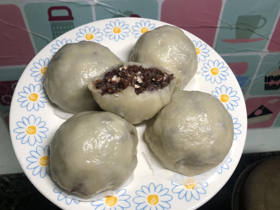 非常好吃的网红粘豆包