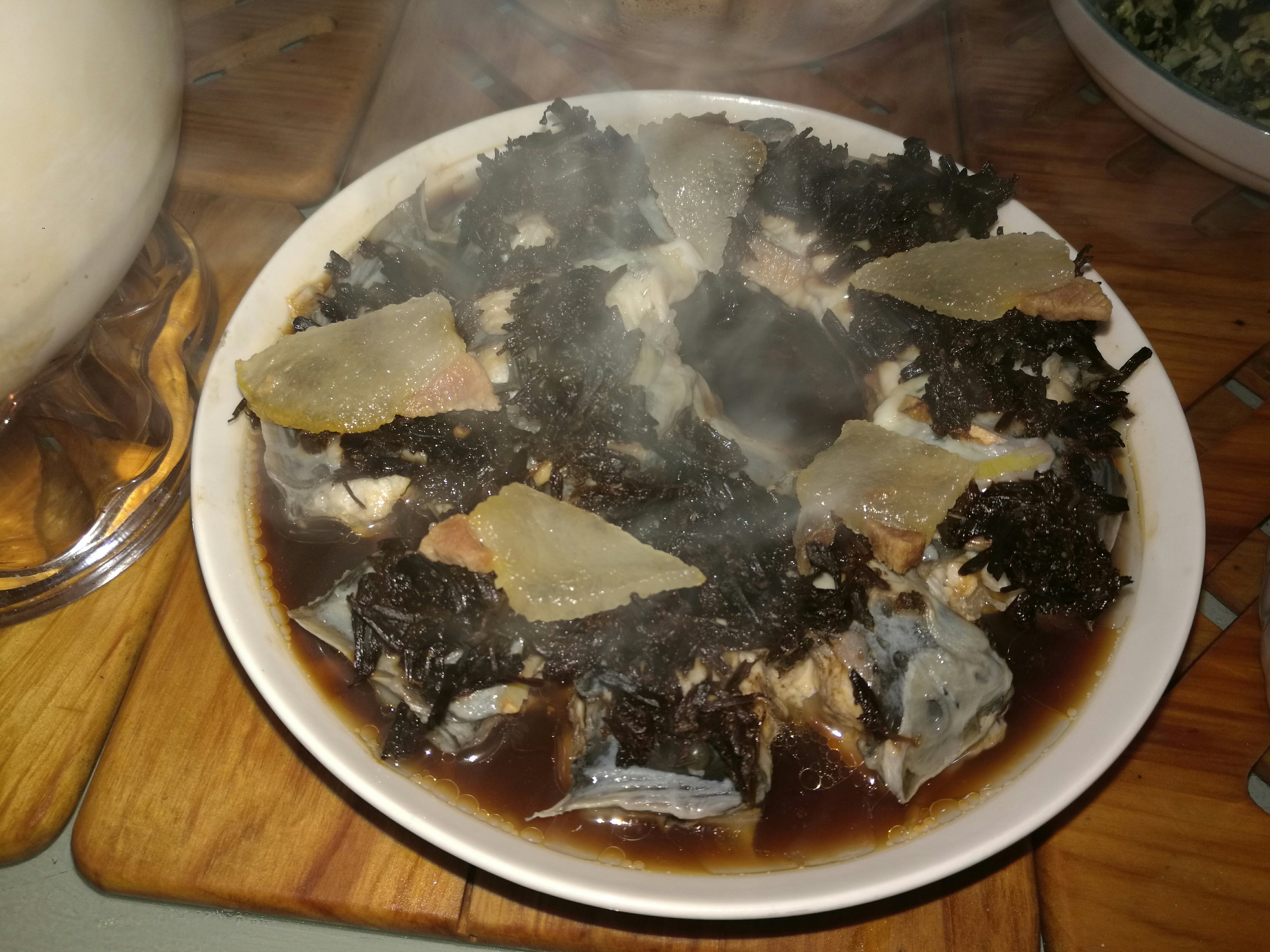 梅干菜清蒸鳗鱼的做法