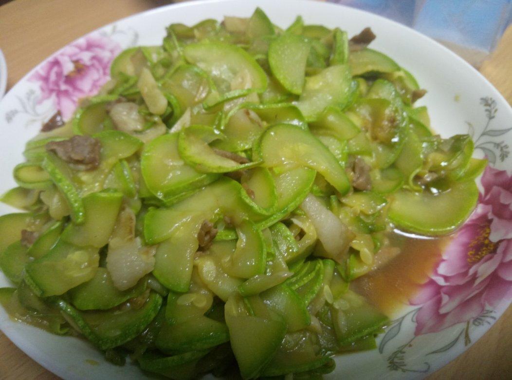 清炒西葫芦
