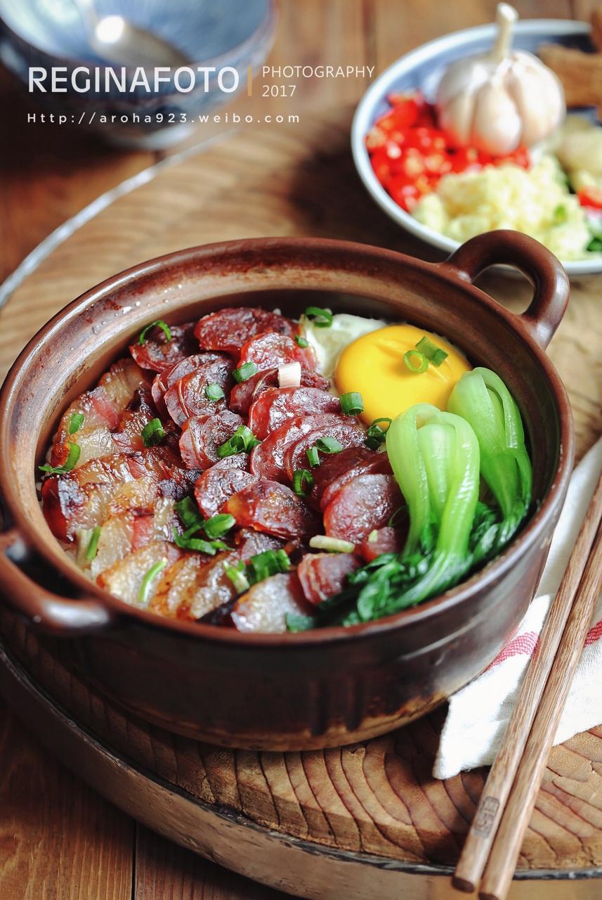 香肠煲仔饭