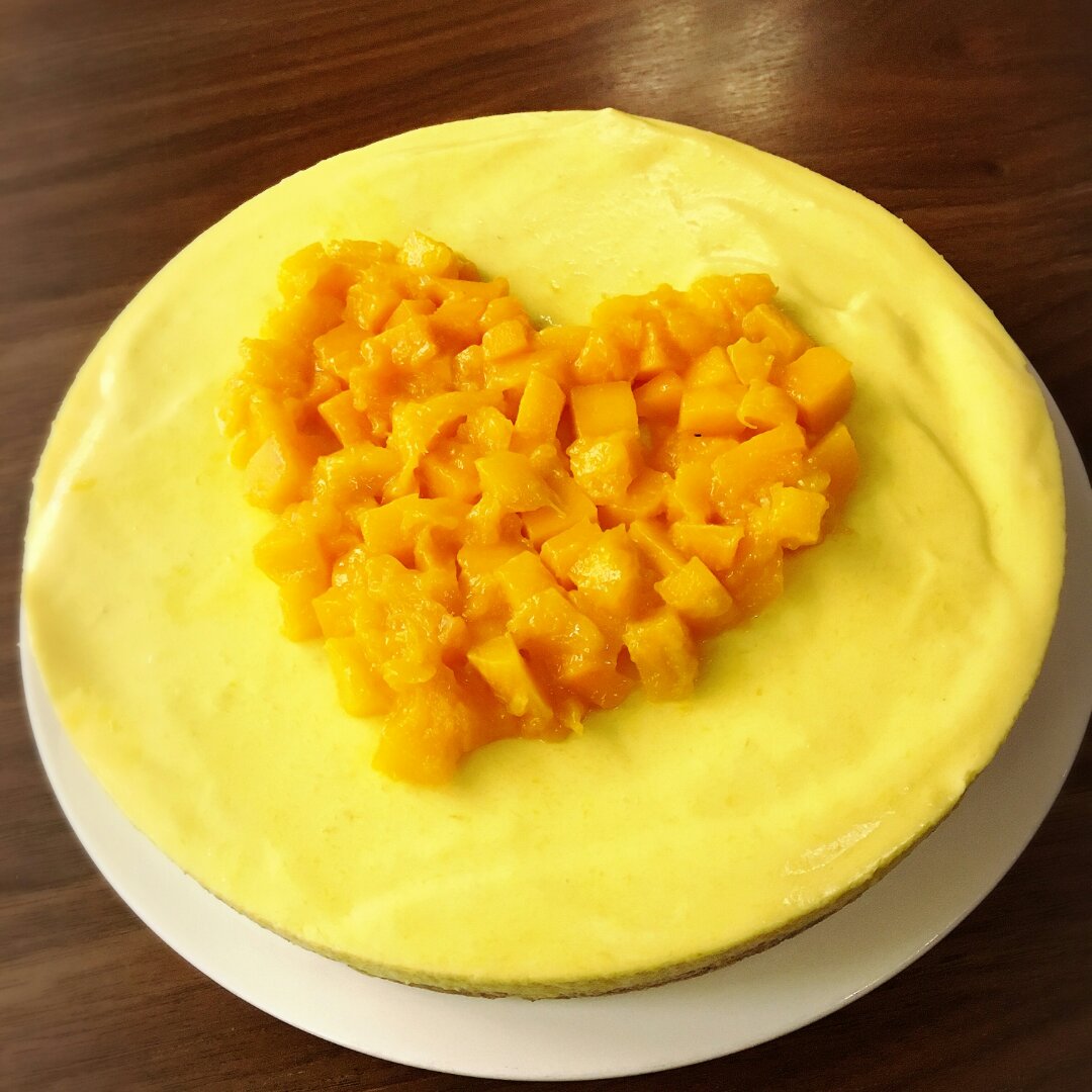 【视频】芒果慕斯（6寸） | 含镜面果胶配方